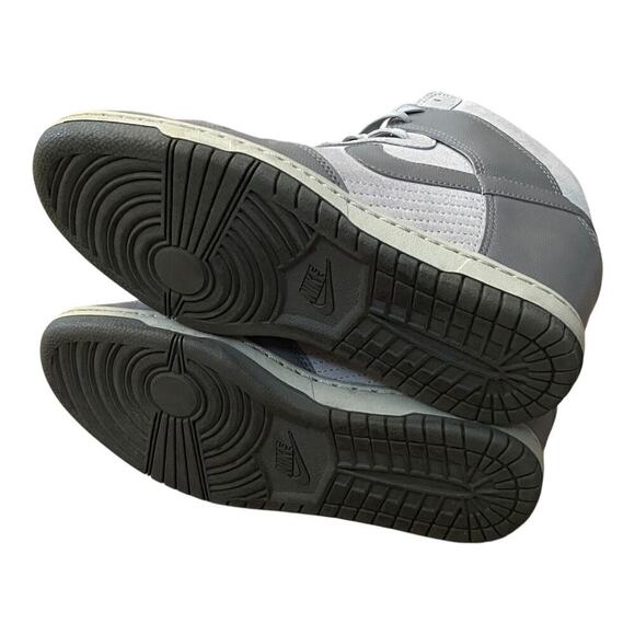 2013 Nike Dunk High Womens Gray Size US 8 Lace Up Athletic Wedge 52899-005 - Picture 6 of 12